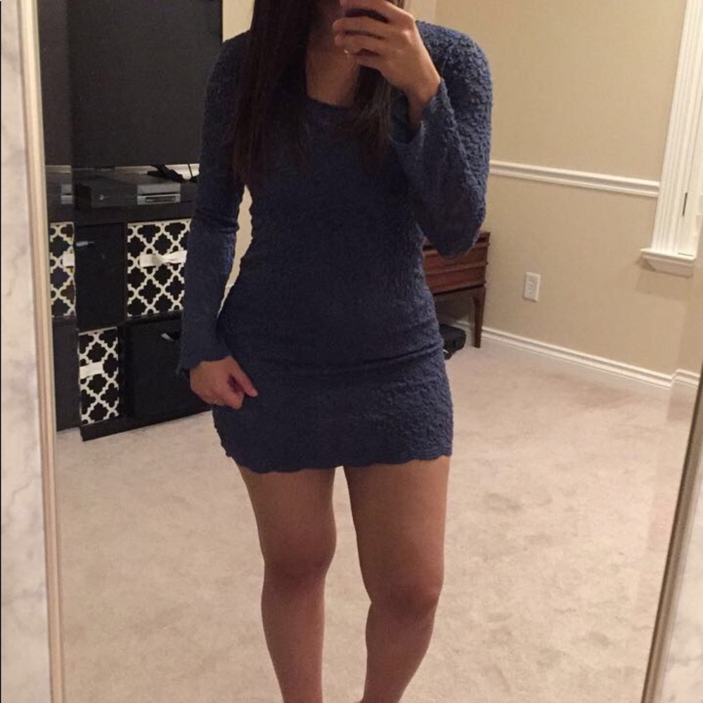 Blue minidresss